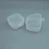 Caja Plástica Transparente Cuadrada F80 Caja para Joyería Cuentas de Arroz Empaque de Piezas Lego Caja para Guardar Frijoles Caja para Guardar Ferretería