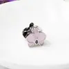 Huiyue nuevo DIY aleación pintura al óleo flor cuentas de agujero grande pulsera accesorios de cuentas