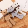 Nuevo Cerdo Piña Oso de Peluche Juguete de Peluche Muñeco Colgante Mochila Oso Colorido Llavero Muñeco para Agarrar