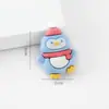 Parche de Pegamento Suave de PVC Oso Panda de Dibujos Animados Pingüino Accesorios para Joyería DIY Funda para Teléfono Móvil Accesorios para el Cabello Pasador Hebilla de Zapato Accesorios Material