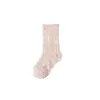 Calcetines de Puntos de Colores para Bebé, Estilo Delgado de Verano, Sin Costuras Clase A para Recién Nacido, Calcetines de Algodón para Bebé, Calcetines de Malla para Niñas Pequeñas