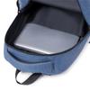 Mochila para Hombre Ligera Mochila de Negocios Viaje Gran Capacidad Deportes Tira Reflectante Campus Bolsa para Computadora Tendencia de Moda