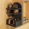 Artefacto de Almacenamiento de Bolsos Puerta de Entrada del Hogar Escritorio Múltiples Capas Cuero Bolso Bolso de Mano Estante de Exhibición Estante de Exhibición de Bolsos