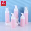 Shangrui en stock venta caliente rosa 100 ml 120 ml 150 ml 200 ml multi-especificación botella de espuma mousse botella cosmética