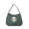 Bolso de invierno de moda para mujer 2023 nuevo bolso de mano simple de moda para mujer bandolera retro bolsa de oso con estampado de flores de dibujos animados
