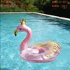 Cojín Inflable de PVC con Forma de Flamenco para Niños y Adultos, Flotador para Brazos Antivuelco, Transfronterizo