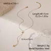 Collar de Acero Inoxidable de Nueva Nicho Transfronterizo Estilo Coreano Estrella de Seis Puntas Borla Personalidad Simple Moda Versátil Cadena para Clavícula para Mujeres
