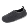 Sapatos de algodão de empurrar principal transfronteiriço algodão arrasto respirável leve masculino e feminino casais casa interior coreano quente sapatos de algodão de sola fina