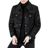 Chaqueta nueva para hombre de primavera y otoño 2026, top de moda casual elegante y versátil con cuello de solapa