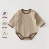 Mameluco para Bebé Body para Bebé De Rong Otoño Invierno Recién Nacido Ajustado Ropa de Capa Base Body Caliente para Bebé