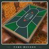 Tapete de Mesa Texas Hold'em Transfronterizo Grande de Goma para Ajedrez y Mesa de Cartas Tapete de Mesa Baccarat Antideslizante Borde con Bloqueo con LOGO