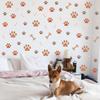 Amazon Pegatina de Pared de Huella de Perro Decoración de Habitación de Casa DIY Impermeable Dormitorio Habitación de Niños Pegatina de Pared Autoadhesiva Transfronteriza