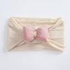 Diadema Infantil INS Europea y Americana Flor de Nylon de Dibujos Animados Lindos Tocado de Bebé Diadema que No Cubre la Fontanela Accesorios para el Cabello