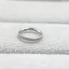 Anillo Cerrado de Aleación de Titanio Astmf-136 Full Diamond Titanio G23 Rosca Interna Pendientes de Zirconia Piercing Joyería para Piercing Cabeza