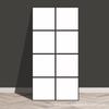 Panel de Plástico de Aluminio Autoadhesivo Adhesivo de Pared Adhesivo de Azulejo de Imitación de PVC Papel Tapiz Impermeable y a Prueba de Humedad Decoración para Revestimiento de Pared de Baño Cocina