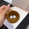 Internet Vermelho Grandes Olhos Brancos Pingente de Pelúcia Chaveiro de Carro Casal Bolsa Enfeites Pendurados Atacado Boneca Máquina Caixa Cega Pequeno Presente