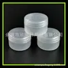 Frasco de creme transparente de 15ml com tampa interna frasco de creme 15ml pote de pó frasco de pó para medicamento caixa de amostra de creme