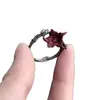 Anillo de Flor de Mandala Gótico Único Vintage para Mujer 2026 Nuevo Diseño Simple de Nicho Anillo Abierto