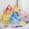 Bolsas de Regalo para Apertura de Jardín de Infancia al por Mayor, Bolsas de Lona Personalizadas, Bolsas de Empaque de Recuerdos para Niños, Bolsas Pequeñas Exquisitas