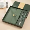 Caja de Regalo Personalizada para Cuaderno con Impresión de Logo, Cuaderno de Trabajo para Oficina, Set de Regalo de Gama Alta Personalizable