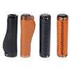 Bicicleta Cowhide Cover Mountain Bike Retro Lock Non-slip Pu Couro Hand-stitched Anti-slip Cover para bicicleta Outros passeios