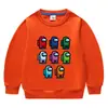 Suéter de Punto Redondo de Color Sólido Coreano Nuevo para Niños, Manga Larga de Algodón, Top para Bebés Niños y Niñas, Primavera y Otoño 2023
