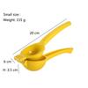 Exprimidor de limón manual de aleación de aluminio para el hogar, doble pinza para exprimir jugo de limón y naranja, herramienta para cocina