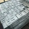 Procesamiento del Fabricante Conector de Acero Canalizado Galvanizado en Caliente #12 120*53*5.5 Acero Canalizado Perforado