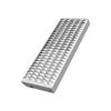 Placa Perfurada de Alumínio Galvanizado, Placa Protetora Boca de Crocodilo, Degrau de Escada de Aço Inoxidável Malha Olho de Peixe Placa Antiderrapante, Antiderrapante e Resistente ao Desgaste