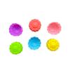 En existencia, molde de silicona para pastel de girasol estéreo de 5 cm, 6 colores, nuevas flores, taza Mafen