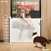 Barrera de puerta para niños puerta de habitación valla plegable retráctil poste protector de aislamiento para mascotas protección de hueco de escalera para bebé