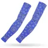 Mangas de Hielo de Seda de Flor de Anacardo, Mangas de Hielo de Silicona, Protección Solar, Protección UV, Deportes al Aire Libre, Ciclismo de Verano, Protectores de Brazo para Motocicleta