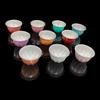 Copo Descartável Colorido Espessado de Folha de Alumínio de Grau Alimentício 38ml Copo de Cápsula de Café Personalizado para Encher com Pó e Chá de Flores
