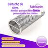 Cartucho de filtro de chapa perfurada de aço inoxidável 304 cartucho de filtro para fabricação de grãos de cerveja tubo de filtro soldado cartucho de filtro perfurado