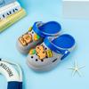 Pantuflas Nuevas para Niño Dibujos Animados Kappi Barra Doble Color Combinan con Todo Zapatos con Agujeros de Eva Suela Suave Antideslizantes Sandalias Baotou