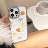 Funda de teléfono de cachorro transparente de dibujos animados para iPhone15promax Apple 16Pro Resistente a caídas 14/13 Femenina 12 Dura