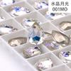 Serie de Colores Galvanizados Gota de Agua Vidrio con Forma Especial Diamante Super Flash Ropa Accesorios de Joyería Material para Hacer Carcasa de Teléfono Móvil Cristal Diamante