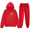 Moletom Unissex com Estampa de Girassol e Gatinho Design Simples Conjunto Atacado Novo Estilo Solto