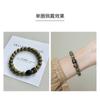 Pulseira Original Caseira de Sândalo Verde Pulseira de Ébano Design de Nicho Feminino Estilo Retrô Chinês Pulseira Presente