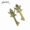 YuenZ DIY accesorios de joyería vintage aleación colgante de llave calavera al por mayor 60 * 23MM O246
