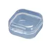 Nueva caja universal engrosada para tapones para los oídos con tapa caja pequeña caja de embalaje plástico mini caja de almacenamiento transparente Z3520