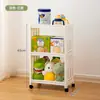 Estante de almacenamiento para productos para bebés, mueble para refrigerios, carrito, mesita de noche móvil para sala de estar, mesa de alimentación con cajones multicapa para bebés