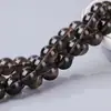 Pedras Naturais de Obsidiana Marrom 7A Soltas Feitas à Mão Produto Semi-acabado DIY Acessórios para Miçangas para Pulseiras, Pulseiras de Pulso, Contas de Oração