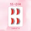 Serie de Maquillaje para Ojos Irregular de Halloween y Navidad Pegatinas de Tatuaje de Muñeca Coloridas Pegatinas Desechables Impermeables Lavables