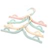 Perchero Plegable Portátil para Ropa de Viaje al Aire Libre Estante Telescópico Multifuncional para Secado Estante Plegable de Plástico para Ropa
