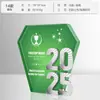 Trofeo Personalizable Color Cristal Metálico 2025 para Reunión Anual de Empleados Premios de Aniversario Competencia Medalla Creativa Personalizable