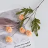 Amazon Diente de León Flor Artificial Ramo Decoración de Escena Crisantemo de Ping Pong de Gama Alta Flores de Boda Flores Falsas