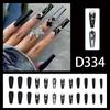 Use unha on-line celebridade ins manicure unha falsa patch cor mudando pêssego diamante decoração ponto diamante destacável dança noiva manicure
