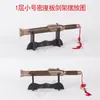 Suporte para Espada Apoio para Espada Suporte Universal para Exibição de Espadas Suporte Colocação Horizontal Rack de Armas de Artes Marciais Rack Xiao Rack Flauta Preto Simples