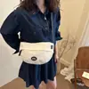 2025 Nueva Marca de Moda Bolso Cruzado para Mujer Mochila Pequeña Bolso de Hombro de Moda Estilo Hong Kong para Mujer Color Sólido Bolsa para Teléfono Móvil Ins para Mujer